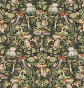 Fototapet, Mushroom Forest, Midnight, Rebel Walls