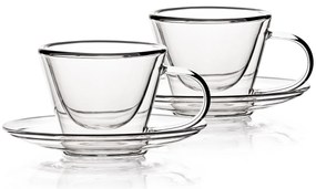 Pahare termo espresso 4Home Elegante Hot&Cool, 80 ml, 2 buc.