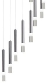 Candelabru pe sfoară ICE 12xLED/1W/230V