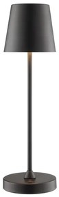 Brilliant - Lampă de masă LED tactilă, reîncărcabilă și reglabilă ELORA LED/2,5W/5V 2700K IP44, negru