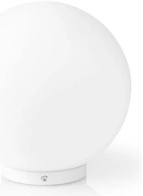 Lampă LED RGBW de masă dimabilă SmartLife LED/5W/5V Wi-Fi Nedis WIFILM10CWT