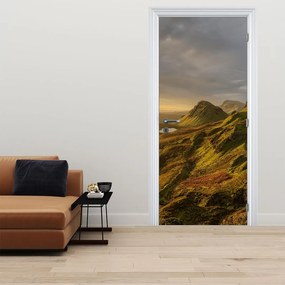 Fototapet pentru ușă - Munți (95x205cm)