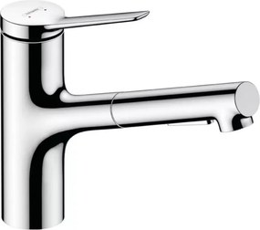 Baterie bucatarie cu dus extractibil Hansgrohe Zesis M33 150 sBox cu 2 jeturi