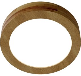 Plafonieră LED RONDO LED/24W/230V d. 30 cm stejar APLED