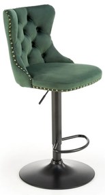 Scaun de bar Brecken, verde