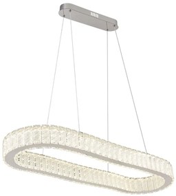 Lustră LED dimabilă pe cablu Globo 67162-58 MUCKY 58W/230V 2700-6000K + telecomandă