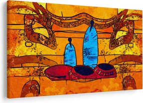 Tablou - Pictură străveche (90x60 cm)