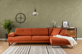 Canapea de colț Mustang Small Right Orange