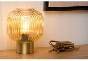 Lampă de masă Lucide 45586/20/62 MALOTO 1xE27/40W/230V bej/auriu