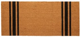 Covoraș de intrare din fibre de nucă de cocos 55x125 cm Black Stripe – Premier Housewares