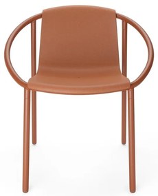 Scaun de dining cărămiziu Ringo – Umbra