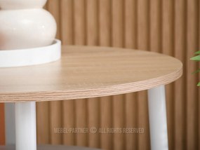 Măsuță de cafea Randolf S (sonoma + alb). 1111696