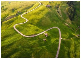 Tablou pe sticlă - Platoul Meadow (70x50 cm)