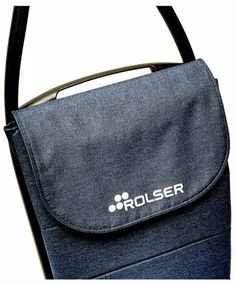 Geantă de cumpărături pe roți Rolser Com Polar 8Black Tube, albastru