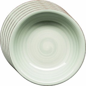 Set farfurii adânci Mäser Tempo, verde, 21,5 c,