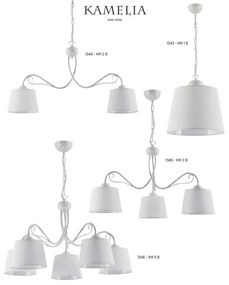 Jupiter 1345 - KM 3 B - Candelabru KAMELIA 3xE27/60W/230V pe lanț