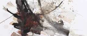 Tablou cu pictură abstactă (120x50 cm)