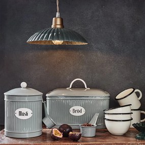 Bol mini vintage din oțel emailat, alb offwhite, Ø11×H6 cm, 0,4L, „Emil's Enamel"