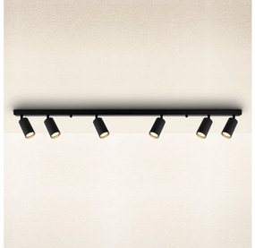 Brilagi - Plafonieră SELE MODERN cu 6 spoturi 6xGU10/30W/230V negru