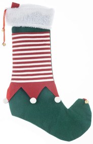 Ciorap de Crăciun Altom Elf verde 50 cm
