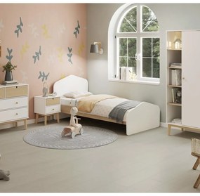 Noptieră de copii albă Estefania – Marckeric