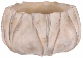 Mască pentru ghiveci din beton M, bej-gri, 25 x 25 x  14 cm, 25 cm