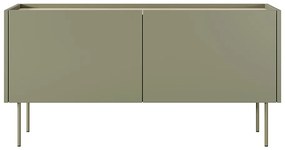 Dulap TV cu două uși și un sertar Desin 120 2U1S - Olive / Stejar nagano