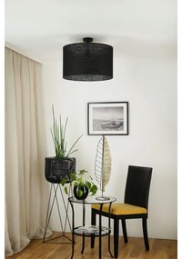 Brilagi - Lustr TUBES ROLLER 1xE27/15W/230V pr. 50 cm negru montat