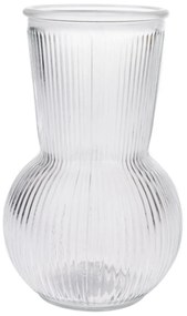 Vază de sticlă Silvia, transparent, 11 x 17,5 cm