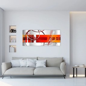 Tablou abstract (120x50 cm)