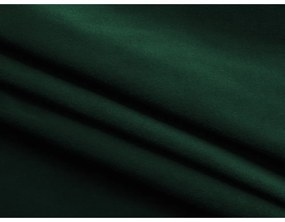 Canapea verde extensibilă/cu spațiu de depozitare cu tapițerie din catifea 238 cm Kapua – Makamii