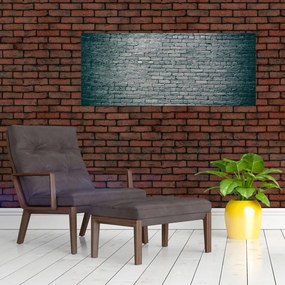 Tabloul cu perete din cărămidă (120x50 cm)