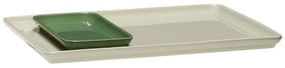 Tăvi decorative 2 buc. din ceramică 26x35 cm Amare – Hübsch