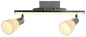 Plafoniera LED moderna cu 2 spoturi directionabile Ibiza 1233142 NV