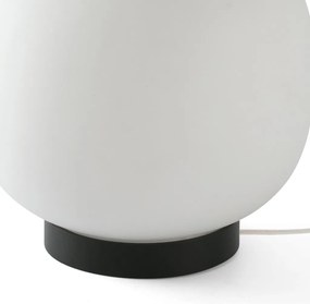 Veioza/Lampa de masa stil minimalist AMELIA negru, alb