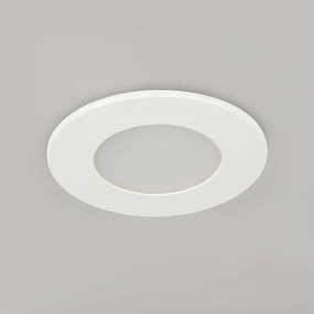 Set de 3 spoturi incastrate pentru baie rotunde LED 5W alb impermeabile - Blanca
