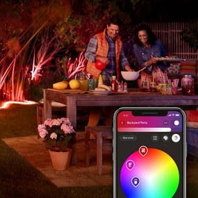 LED RGB Bandă Philips Hue Outdoor Strip LED/40W 5m IP67
