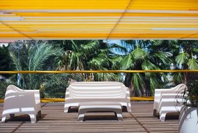 Set de 4 Scaune moderne de exterior / interior design premium SOLID LOUNGE CHAIR 55023 Vondom