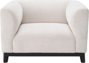 Fotoliu design LUX Corso, lyssa off-white