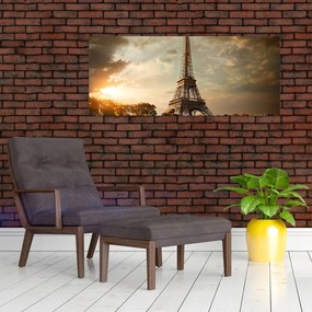 Tablou - Turnul Eiffel. Paris, Franța (120x50 cm)