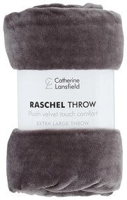 Cuvertură gri 200x240 cm Raschel – Catherine Lansfield
