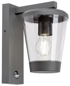Lampă de perete de exterior cu senzor SAVANO 1xE27/40W/230V IP44 Rabalux 7267