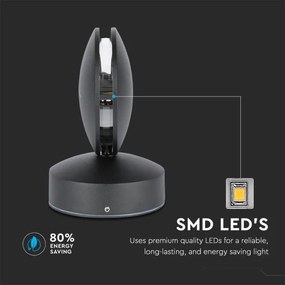 Aplică LED de exterior LED/7W/230V 4000K IP65 negru