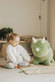 Jucarie gonflabila premium Wild  Soft Soft Bouncy Dino ,   jucarie activa pentru interior, pompa inclusa