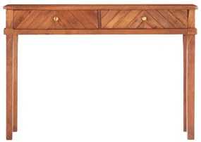 Dulap consola, 110 x 40 x 76 cm, lemn masiv de acacia