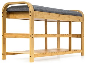 Raft pentru pantofi din bambus G21