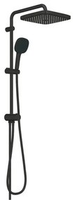 Coloana de dus negru mat Grohe Tempesta Cosmopolitan 250 Cube fara baterie