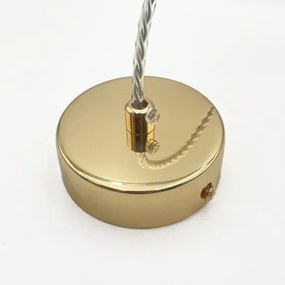 Lustră pe cablu VIVE 1xE27/15W/230V aurie