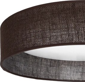 Brilagi - Plafonieră LED VELVET SIMPLE LED/36W/230V 3000K diam. 55 cm maro