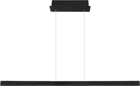 Globo 17013HB - Lustră LED dimmabilă pe cablu DENTSY LED/43W/230V 4000K neagră